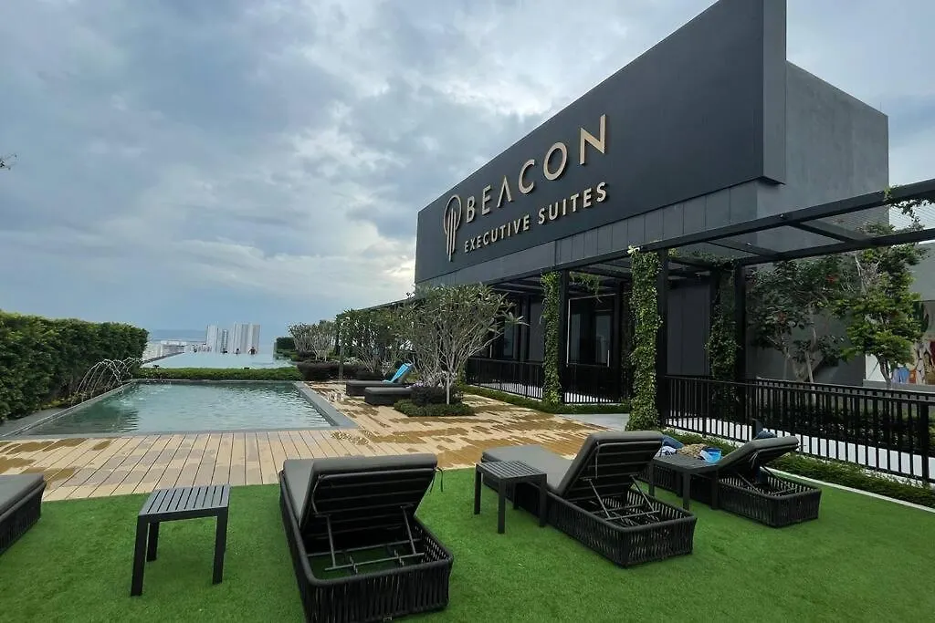 Apartment Beacon Suites #Georgetown #Rooftoppool #23 #2Bedrooms Malaysia